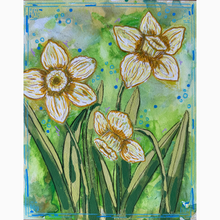 Load image into Gallery viewer, Mother Daughter Ensemble Series Original Mixed Media Painting 5