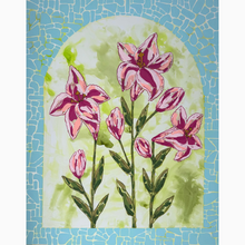 Load image into Gallery viewer, Mother Daughter Ensemble Series Original Mixed Media Painting 17