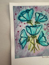 Load image into Gallery viewer, "A Lovely Bouquet" Spring Flower Mini Original Mixed Media Painting