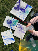 Load image into Gallery viewer, Mother Daughter Ensemble Series Original Mixed Media Painting 18