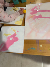 Load image into Gallery viewer, Mother Daughter Ensemble Series Original Mixed Media Painting 16