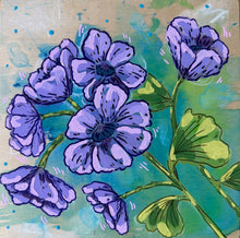 Load image into Gallery viewer, Mother Daughter Ensemble Series Original Mixed Media Painting 3