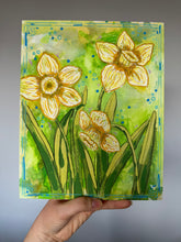 Load image into Gallery viewer, Mother Daughter Ensemble Series Original Mixed Media Painting 5