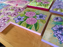 Load image into Gallery viewer, Mother Daughter Ensemble Series Original Mixed Media Painting 1