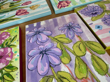 Load image into Gallery viewer, Mother Daughter Ensemble Series Original Mixed Media Painting 4