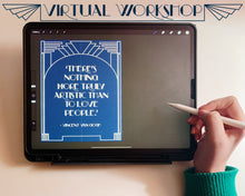 Load image into Gallery viewer, Private 1:1 Virtual Lesson with Brittany Bouyer: Procreate for the IPad