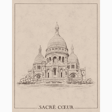 Load image into Gallery viewer, A Walk Through Paris Collection: Sacre Coeur Art Print