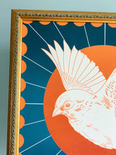 Load image into Gallery viewer, Hope Collection: Flying Bird with Wings Stamp Style Art Print