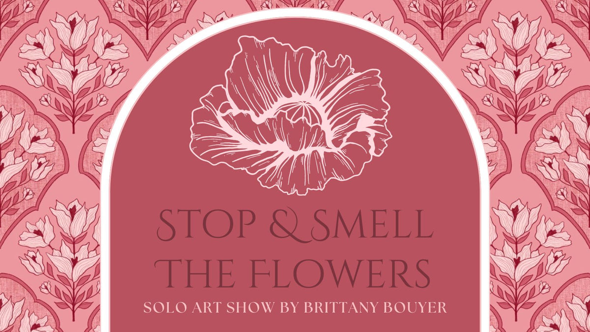 絵画 STOP TO SMELL THE FLOWERS NO. 1 Take Time To Smell The