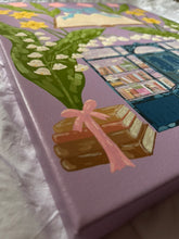 Load image into Gallery viewer, Secret Garden Motherhood Joy Of Reading Original Mixed Media Painting
