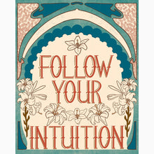 Load image into Gallery viewer, Art Nouveau Follow Your Intuition Art Print Poster