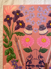 Load image into Gallery viewer, Secret Garden Motherhood Joy Of Creating Original Mixed Media Painting