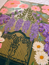 Load image into Gallery viewer, Secret Garden Motherhood Joy Of Gardening Original Mixed Media Painting