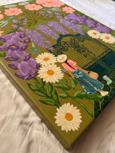 Load image into Gallery viewer, Secret Garden Motherhood Joy Of Gardening Original Mixed Media Painting