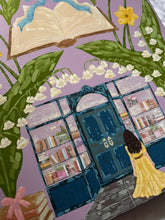Load image into Gallery viewer, Secret Garden Motherhood Joy Of Reading Original Mixed Media Painting