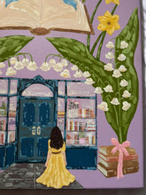 Load image into Gallery viewer, Secret Garden Motherhood Joy Of Reading Original Mixed Media Painting