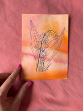 Load image into Gallery viewer, Mini Originals Solo Expo Flower Original Mixed Media Paintings