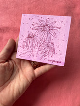 Load image into Gallery viewer, Mini Originals Solo Expo Flower Original Mixed Media Paintings