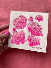 Load image into Gallery viewer, Mini Originals Solo Expo Flower Original Mixed Media Paintings
