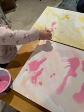 Load image into Gallery viewer, Mother Daughter Ensemble Series Original Mixed Media Painting 13