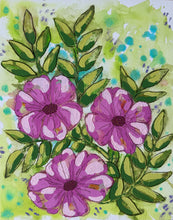 Load image into Gallery viewer, Mother Daughter Ensemble Series Original Mixed Media Painting 6
