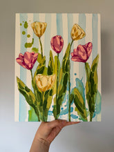 Load image into Gallery viewer, Mother Daughter Ensemble Series Original Mixed Media Painting 14