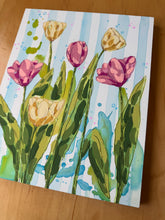 Load image into Gallery viewer, Mother Daughter Ensemble Series Original Mixed Media Painting 14