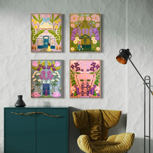 Load image into Gallery viewer, Secret Garden Motherhood Joy Of Tea Original Mixed Media Painting