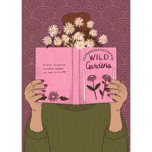 Load image into Gallery viewer, Woman Reading Garden Book Mini Giclée Art Print