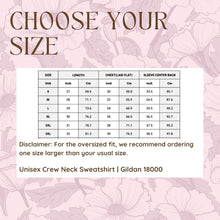 Load image into Gallery viewer, Embroidered Women's Empowerment Sweatshirt: Floral Uterus Crewneck