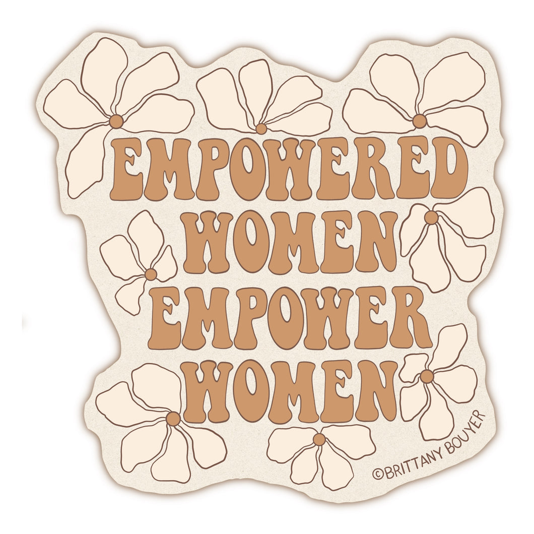 Embody Femininity Collection Empower Women Vinyl Matte Sticker