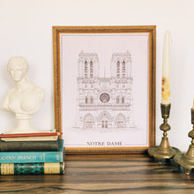 Load image into Gallery viewer, A Walk Through Paris Collection: Notre Dame Art Print