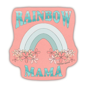 Rainbow Mama Multicolor Vinyl Matte Sticker Set