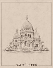 Load image into Gallery viewer, A Walk Through Paris Collection: Sacre Coeur Art Print