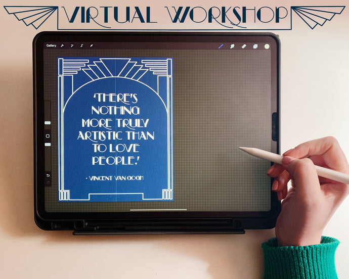 Private 1:1 Virtual Lesson with Brittany Bouyer: Procreate for the IPad